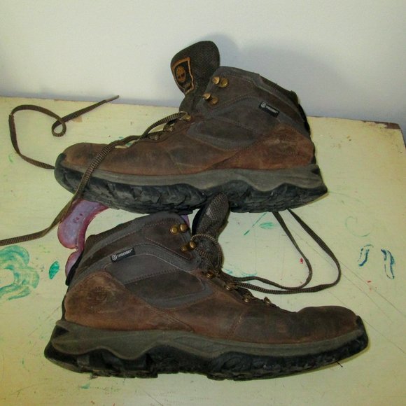 Timberland Mt. Maddsen Waterproof Hiking Boots Dark Brown 2730R mens size 11 main image 8